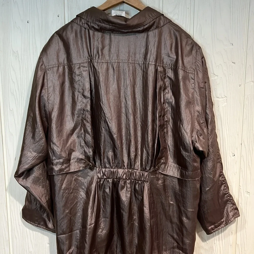 Madeleine Copper Rain Jacket Medium West Germany